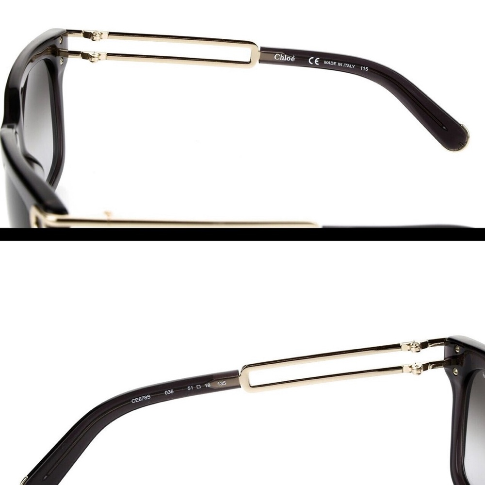 Chloe grey gradient sunglasses - Picture 3 of 4